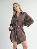 Flawless Oversized Shirt Dress