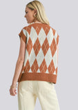 Shawna Argyle Sweater Vest