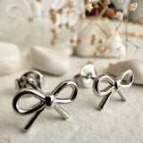 Zooey Bow Stud Earrings