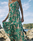 Dewi Pacific Floral Maxi Dress