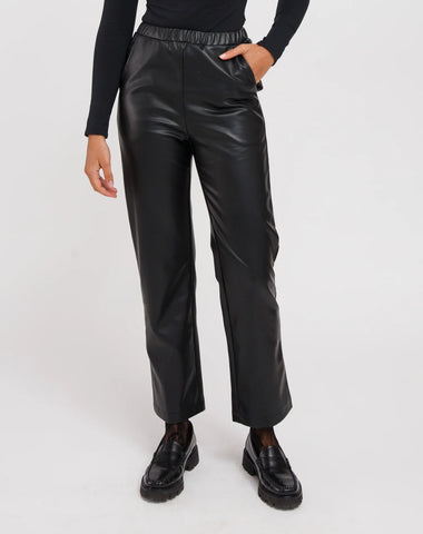 The Megan Vegan Leather Pant