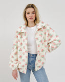 Floral Sherpa Jacket