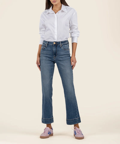 Kelsey Defiant Ankle Flare Jean