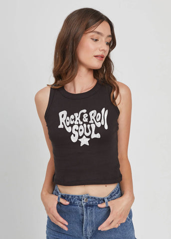 Rock & Roll Soul Ribbed Tank