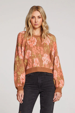 Noble Floral Sweater