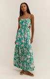 Dewi Pacific Floral Maxi Dress