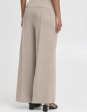 Kate Jacquard Cropped Wide Leg Pant