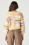 Mixed Media Knit Pullover