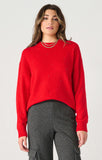 Lady In Red Pullover