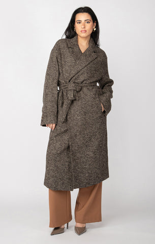 Casablanca Belted Coat