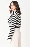 Mademoiselle Striped Cardigan