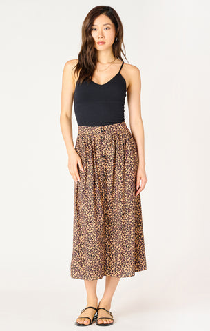 Calm Down Midi Skirt