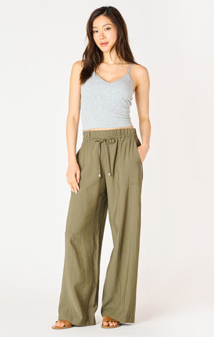 Olive Grove Wide Leg Pant